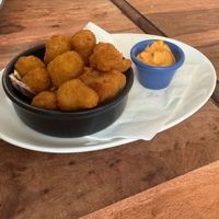 cauliflower wings at The Lion Hotel  in Pontypool