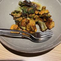 Chanterelle mushroom  at El Brote in Madrid