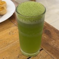 basil calamansi drink  at Himalayan Nepalese Cuisine in Baguio City