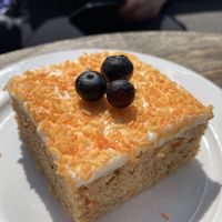 Carrot cake  at Bryggan Café & Bistro in Jönköpings Län