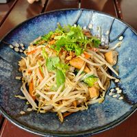 Rice pasta band noodles with tofu at Bich Ngoc Sushi - Asia Food in Hamburg