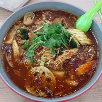 Mala with soup, medium spice level at Green Harmony Vegetarian AMK in Northeast Singapore