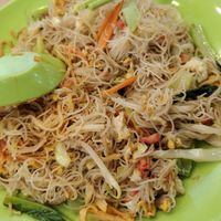 Stir fried bee hoon at Green Harmony Vegetarian AMK in Northeast Singapore