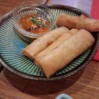 Vegetable rolls for free at CUINA PANDA in Catalunya