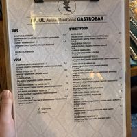 New menu  at Chicken and More in Moraira