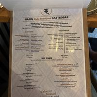New menu  at Chicken and More in Moraira