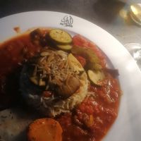 Die vegane Hauptspeise in der "Reise nach Syrien" at Al Dar Syrian Restaurant in Hannover