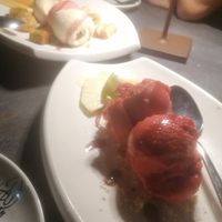 Veganes Granatapfel Eis at Al Dar Syrian Restaurant in Hannover