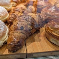Almond croissant at Open Fun Caffè in Venice