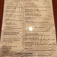 menu 6/14/25 at FOB Kitchen in Oakland