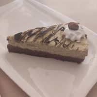 pistachio cake at Edes Elet Cukraszda in Budapest