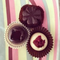 Chocolates at Edes Elet Cukraszda in Budapest