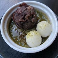 Matcha pudding  at COFU - Chinatown in Vancouver