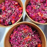 Fruit bowl at SuperFast SuperFood in Xian
