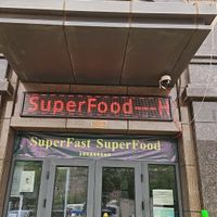 Our new SF2 Banner. at SuperFast SuperFood in Xian