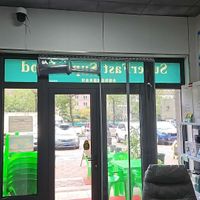 Our new SF2 Banner from inside the store. at SuperFast SuperFood in Xian