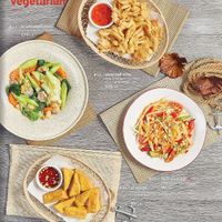 Menu  at Lay Lao in Bangkok