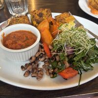   at 222 Vegan Cuisine in West London