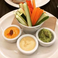 starter at 222 Vegan Cuisine in West London
