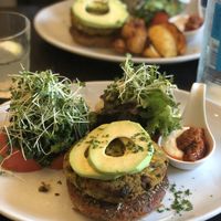 Burger  at 222 Vegan Cuisine in West London