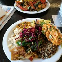 Buffet goodness at 222 Vegan Cuisine in West London