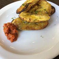 Baked plantains at 222 Vegan Cuisine in West London
