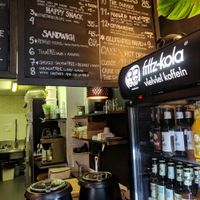 The menu in English at Mikuna in Aarhus