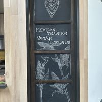 Beautiful sign   at Alma y Sazon in Emeryville