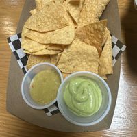 Chips and salsaa  at Alma y Sazon in Emeryville