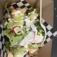 Flautas, not worth it. Too bland  at Alma y Sazon in Emeryville