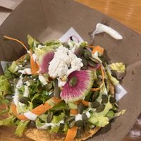 Tostada   at Alma y Sazon in Emeryville