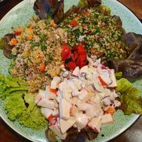 Salat-Kombination (Couscous, Waldorf, Tabulleh) at Zodiac - Die Andere Kuche in Essen