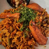 Safran Reis mit Gemüse   at Zodiac - Die Andere Kuche in Essen