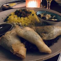 Samosas   at Zodiac - Die Andere Kuche in Essen
