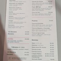 La carta (agosto 2025) at Virens in Buenos Aires