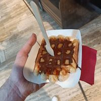 don't judge my crap photo, it was actually quality at VeganPot  in Brussels