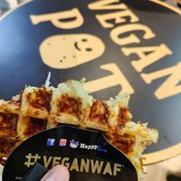 Potato cheese veg at VeganPot  in Brussels