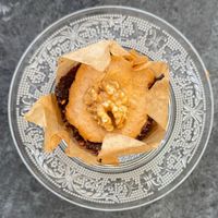 Raw vegan muffin. at Alfarroba in Lisbon