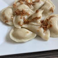 warenyky with potato  at Goldene Hände Ukrainische Küche in Giessen