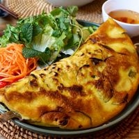 Bánh Xèo végane at Conscience - Vietnam in Paris in Paris