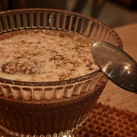  “Ché trôi Nuoc” Floating soy pearls on ginger nectar. at Conscience - Vietnam in Paris in Paris