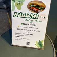 Sandwich   at Conscience - Vietnam in Paris in Paris
