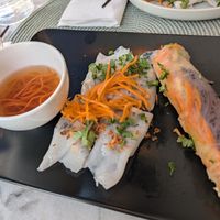 Summer roll, little dumpling thingies at Conscience - Vietnam in Paris in Paris