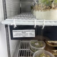 Vegan PB Overnight Oats  at Northside Grind in St Thomas