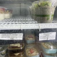 Vegan Chia Pudding, Vegan Cookie Dough Overnight Oats  at Northside Grind in St Thomas