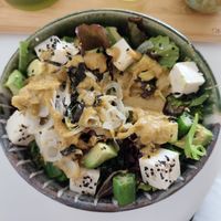 Tofu salad at ANKO in Abu Dhabi