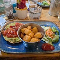 Vegan avocado toast at Curious Cat Café in County Kerry