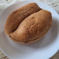 Torta de cochinita vegana, aunque el bolillo es pequeño at El Sazón De Las Abuelas in Puebla