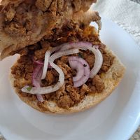 Está rica, pero podría tener más cosas at El Sazón De Las Abuelas in Puebla