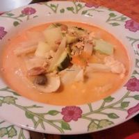 Vegetable curry with peanut sauce at Baan Siam in Toulouse